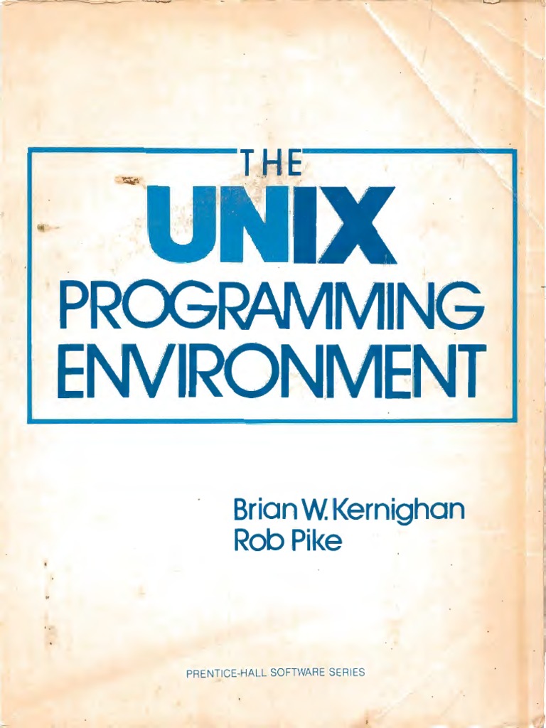 The_UNIX_Programming_Environment.pdf | Command Line Interface | Unix