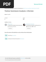 Researchpaper Twitter Sentiment Analysis A Review