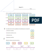 Ficha N°1 Matemática Valor Posicional