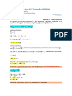 Prova Quadrix Matemática 2017 (Resolução)