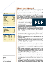 Bharti Airtel Limited: Key Highlights