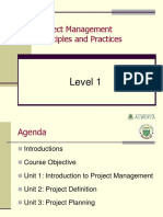 Project Management Principles and Practices