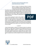 Importancia Del Artículo 123 Constitucional y Sus Apartados