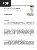 Artigo Democracia, Desenvolvimento Humano e Direitos Humanos (O'Donnell)