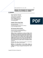 Ahmad, S. Z., Rani, N. S. A., Dan Kassim, S. K. M. 2011. Business Challenges and Strategies For Development...