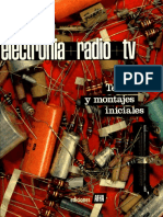 ELECTRÓNICA+RADIO+TV. TOMO I. Teoría y Montajes Iniciales.