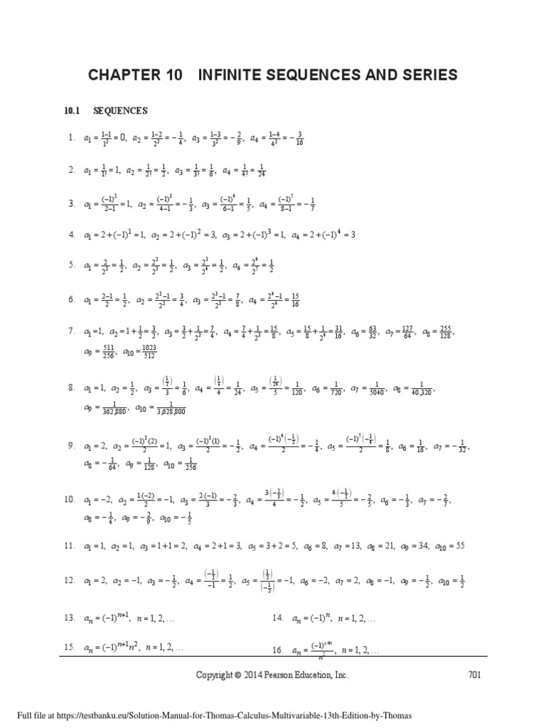 Solution Manual for Thomas Calculus Multivariable 13th Edition by