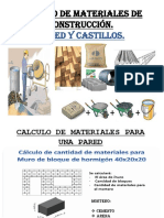 Calculo de Materiales de Construcción