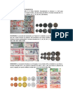 Monedas de Centroamerica