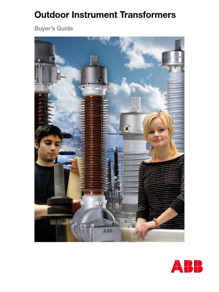 ABB Instrument Transformers | PDF | Transformer | Capacitor