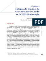 Metodologia de ensino de Ciências Sociais: estranhamento e desnaturalização