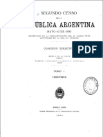 Censo Argentina. Documento