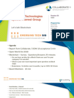 COLLABORATE 18 Presentation Emerging Technologies SIG - Session ID 10561-V2