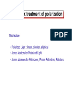 14-Matrix Treatment of Polarization