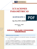 Ecuaciones Parametricas