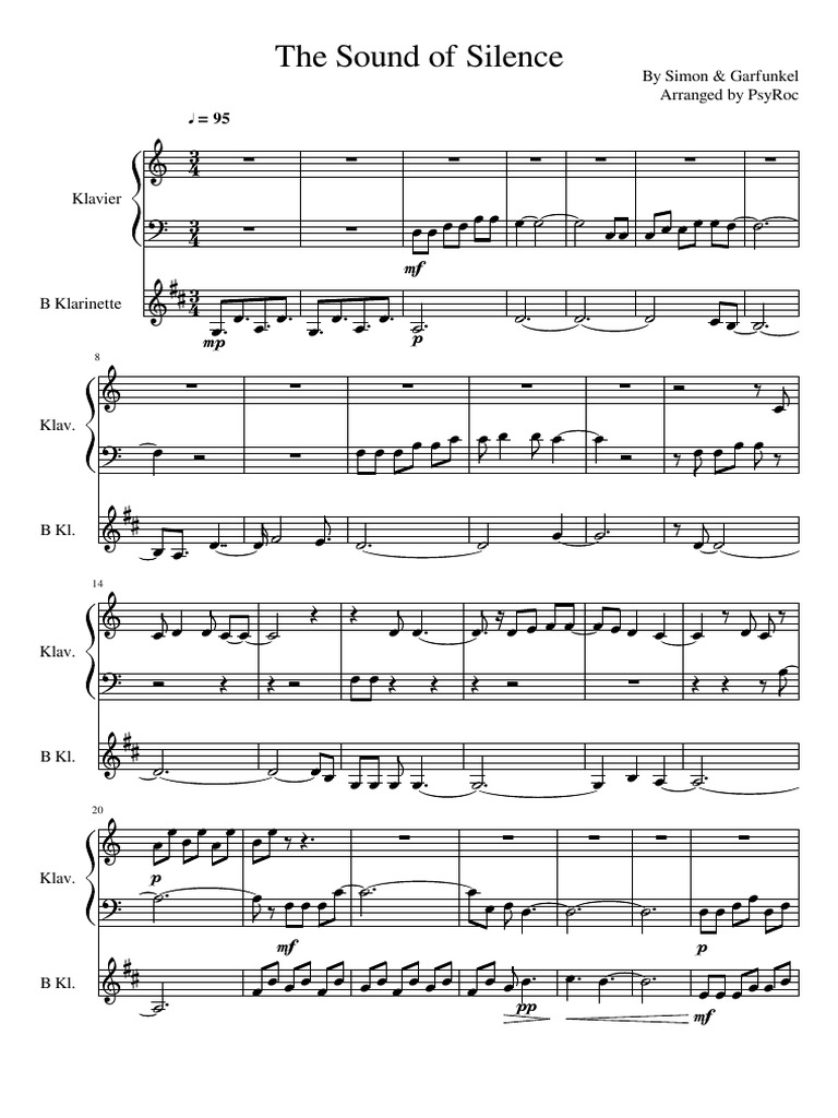 The Sound of Silence PDF Columbia Records Songs