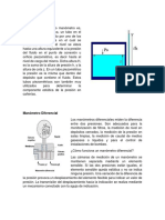 Manómetro Tubo Medir Presión