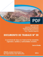 Documento de Trabajo Nº 30 (2016) Alcoba