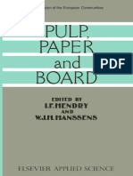 Ph. Bourdeau (Auth.), I. F. Hendry, W. J. H. Hanssens (Eds.)-Pulp, Paper and Board-Springer Netherlands (1987)