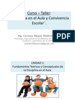 Curso - Taller - Taller Disciplina y Convivencia Escolar - Colegio