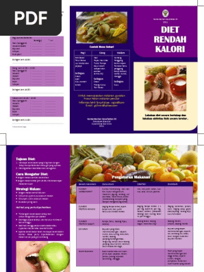 Brosur Diet Rendah Kalori 1 1