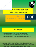 Variabel Penelitian dan Def operasional.ppt