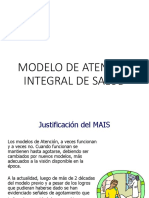 Modelo de Atención Integral de Salud - UPLA 2018
