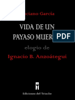 Luciano García, Vida de Un Payaso Muerto (Elogio de Ignacio B. Anzoátegui) PDF