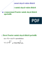 Pertemuan 6 Transformasi Fourier