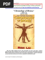 (Lai Rick) Chronology of Bronze