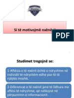 Si Te Motivojme Nxenesit