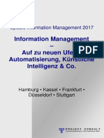 [DE] Update Information Management 2017 | Information Management – Auf zu neuen Ufern