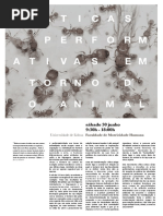 Práticas performativas em torno d’o Animal