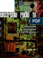 ELECTRÓNICA+RADIO+TV. Tomo III. Detectores. Osciladores. Amplificadores.