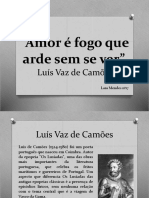 "Amor É Fogo Que Arde Sem Se Ver":, Luís Vaz de Camões