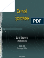 Cervical Spondylosis PDF