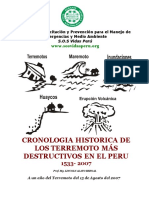 historia de los terremotos en el peru