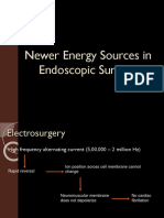 Newer Energy Sources in Endoscopy