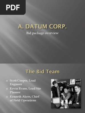 bid final