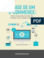 A Base de Um E-commerce