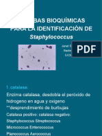 78 Pruebas Bioquímicas para La Identificación de Staphylococcu