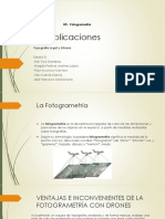 5.6 Aplicaciones de Fotogrametría