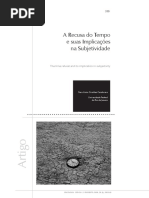 A Recusa Do Tempo e Suas Implicações Na Subjetividade-Canabrava