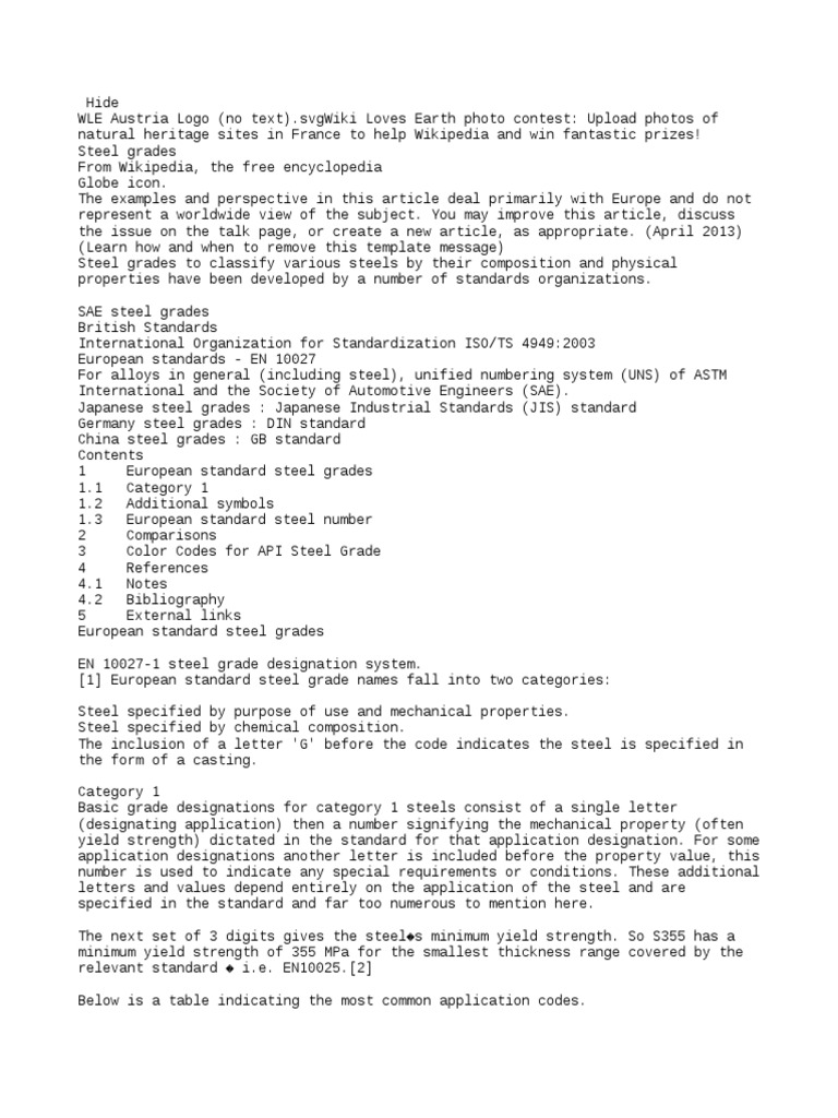 AISI Steel PDF Strength Of Materials Wikipedia
