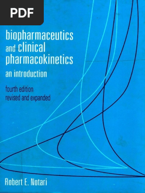 Bioparmaceutics And Clinical Pharmacokinetics An - 