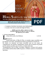 EL SACERDOCIO. Fiesta de Cristo Sacerdote (42) HORA SANTA Con San Pedro Julián Eymard