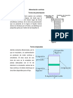 Alimentación Continúa Torres de Pulverización