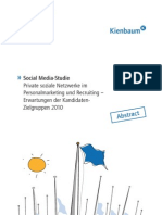 Abstract Social Media Recruiting Studie_Kienbaum Communications