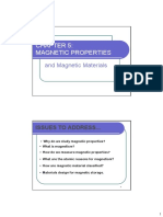 CH5 Magnetic Properties