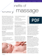 Baby Massage - The Benefits 0